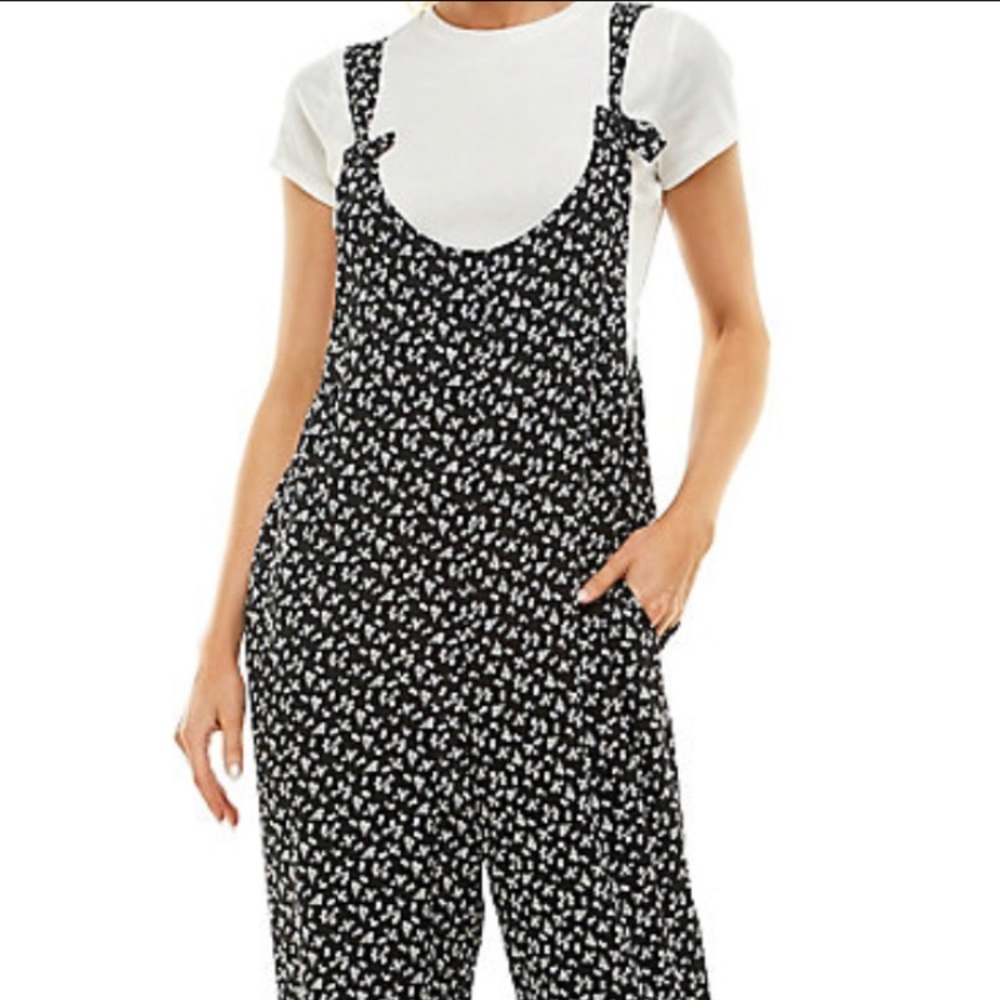 Lily Rose Tie Shoulder Overall